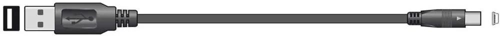 USB 2.0 Um Ficha para Mini B 5pin Plug Lead 1.5m