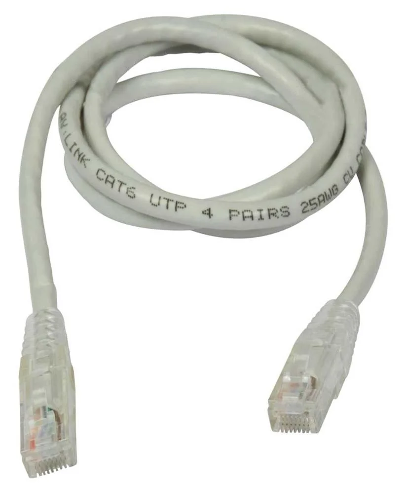Cat6 Patch Lead Utp Rj45 Plug To Rj45 Plug 0.5m