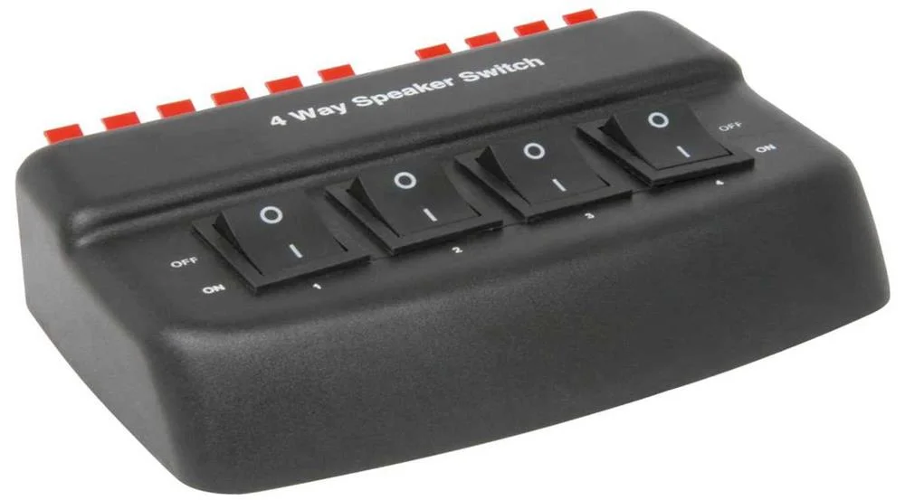 Seletor de Coluna de 4 Vias - Versão Preta