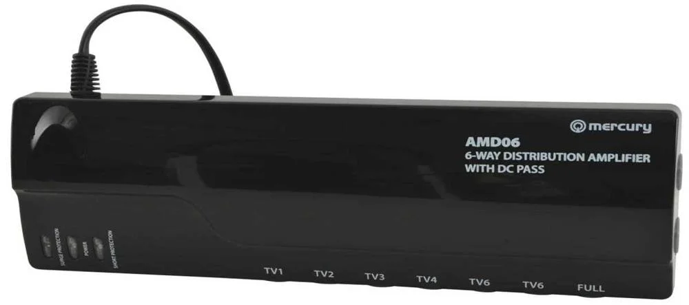 6 Way Vhf/Uhf Distribution Amplifier