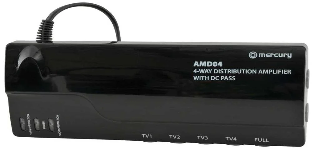 4 Way Vhf/Uhf Distribution Amplifier