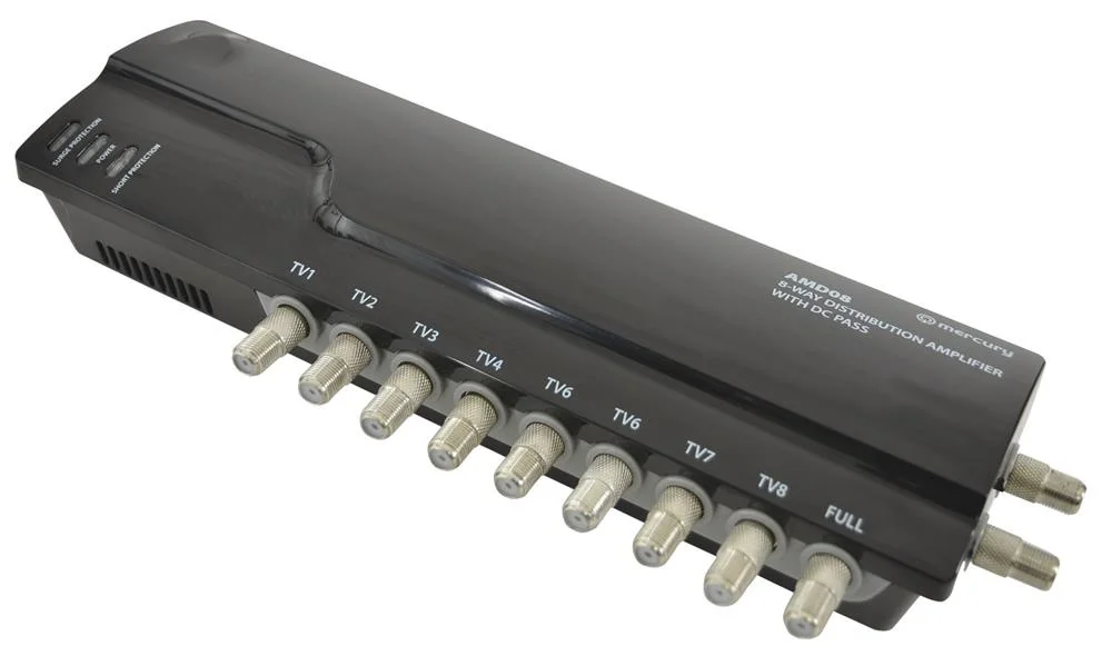 8 Way Vhf/Uhf Distribution Amplifier