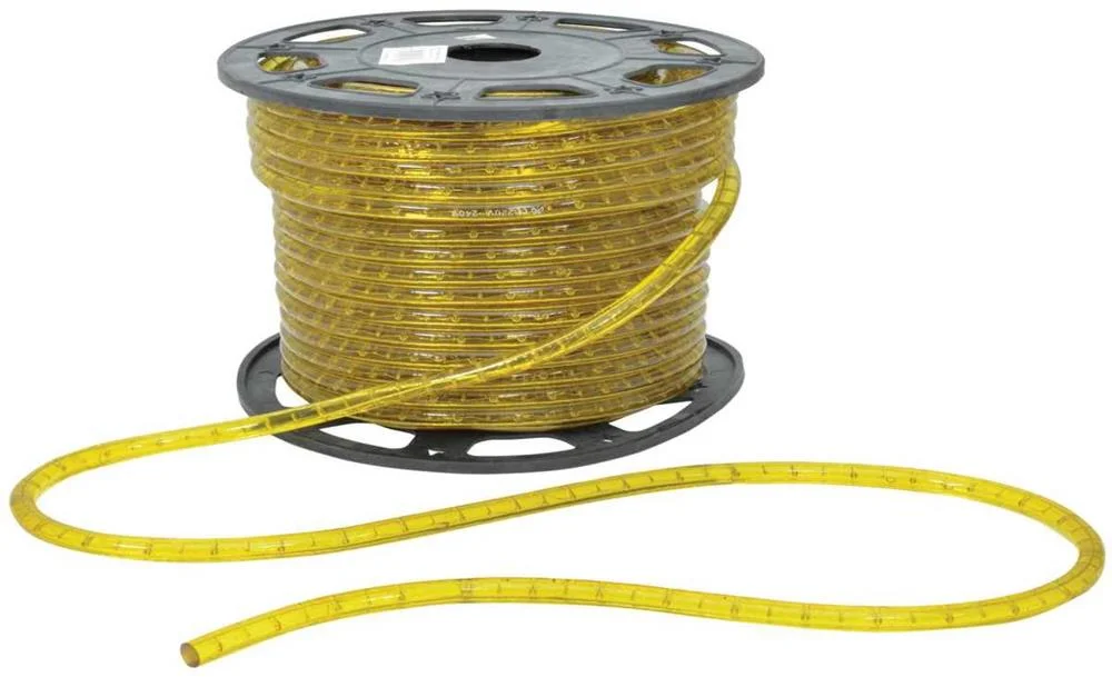 Luz de Corda. 230v. Carretel de 45m. Amarelo - Pr.