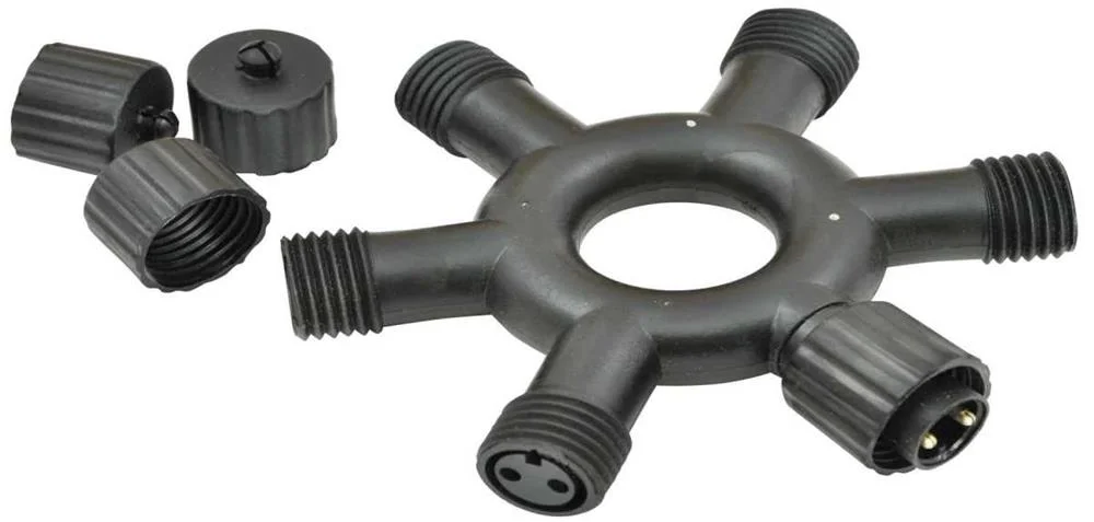 5 Way Outdoor String Light Splitter (Static Version)