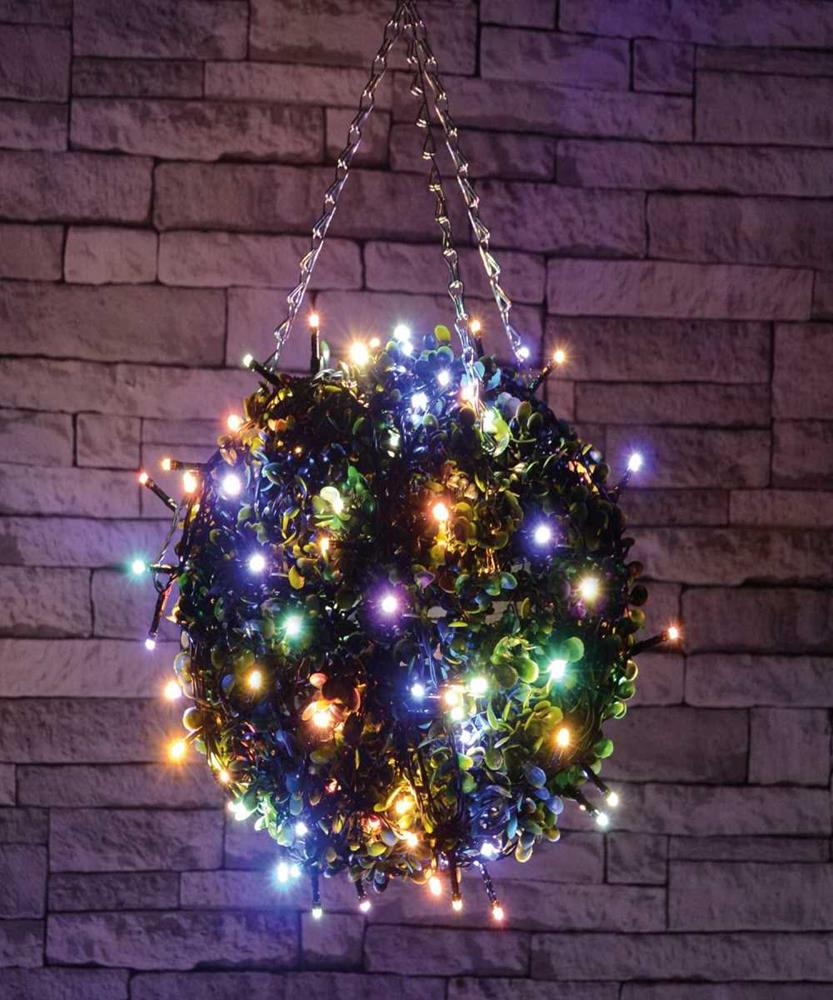 120 Bateria LED Batter String Light Multicolour