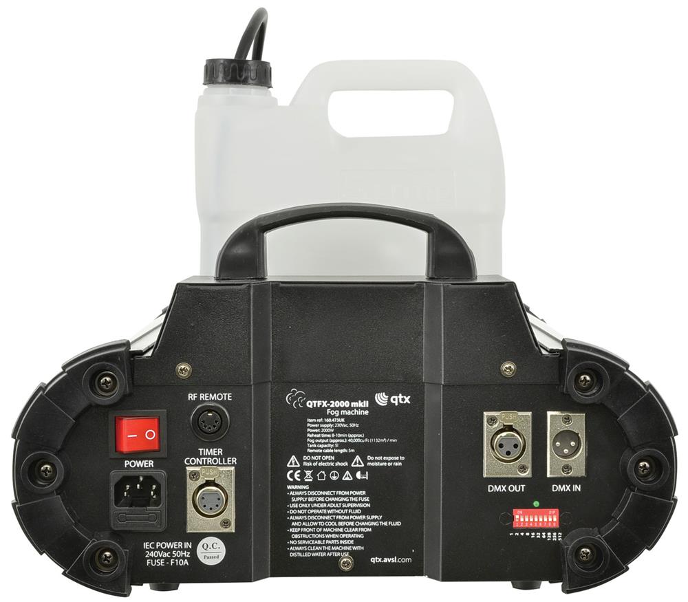 Qtfx-2000 Mkii High Power Fog Machine 2000w