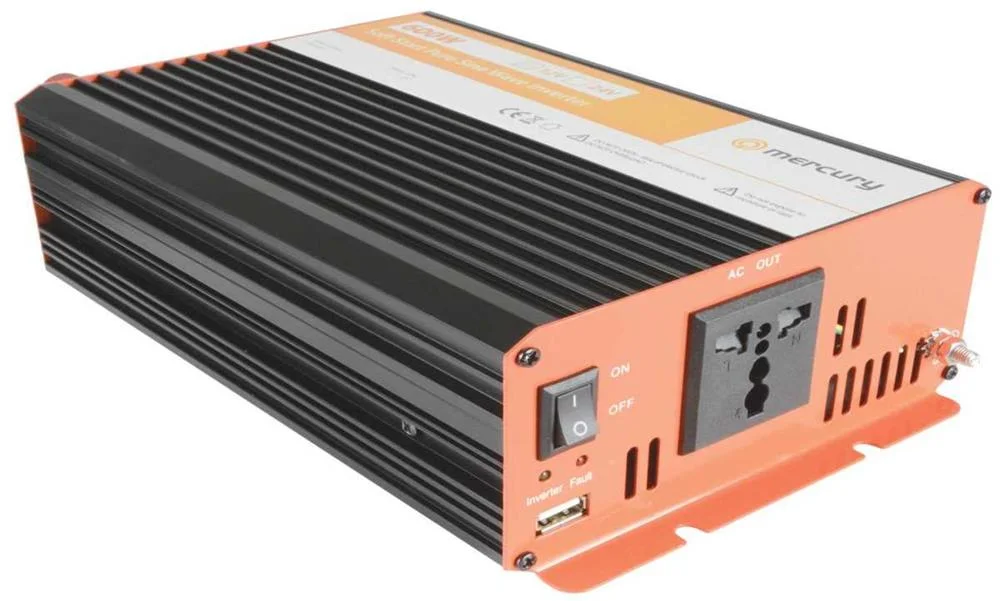 Inversor de Onda Senoidal Pura de 12vdc 600w