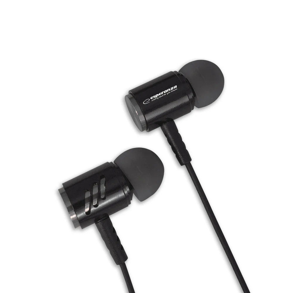 Esperanza Metal Earnesphones com Microfone Eh207 .