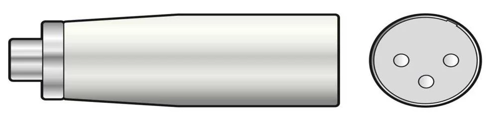 Adaptor Rca Phono Socket - Xlr Male