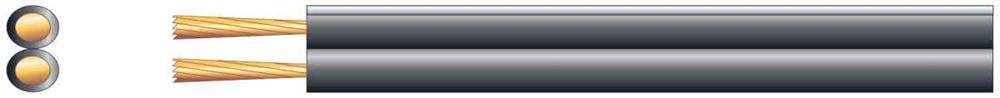 Heavy Duty Fig 8 Speaker Cable, 2 X (42 X 0.18mmã)