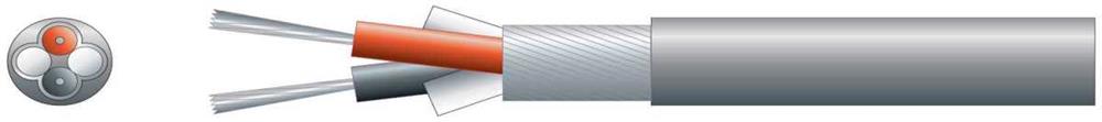Cabo Mercury 2 Core Cinza. 100 M