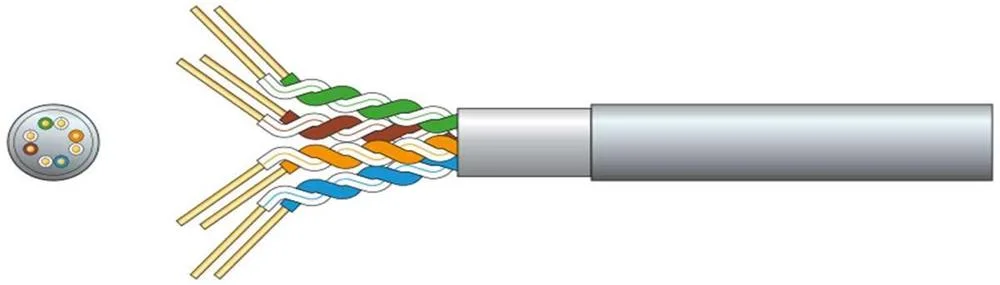 Cat5e F/Utp Network Cable 305m Grey