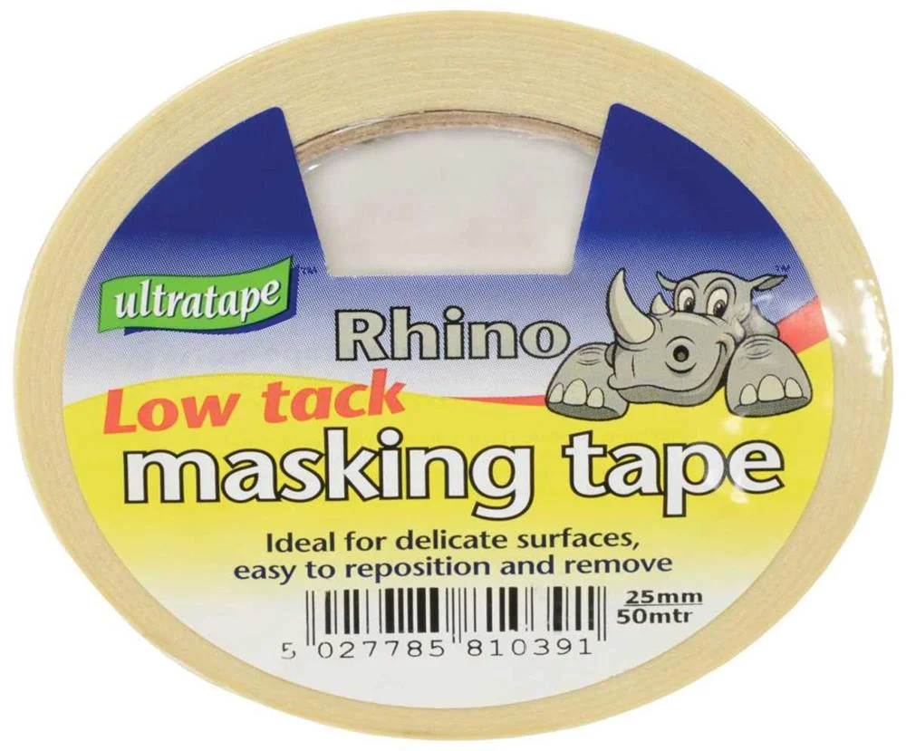 Low Tack Masking Tape