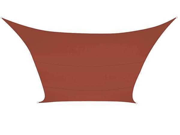 TOLDO VELA - RETANGULAR - 2 x 3 m - COR: TERRACOTA