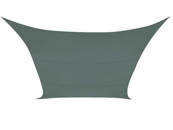 Toldo Vela - Quadrado - 5 X 5 M - Cor: Azul Cinza