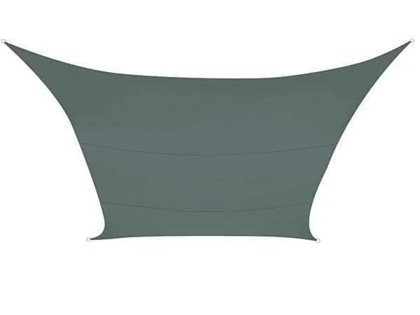 Toldo Vela - Quadrado - 5 X 5 M - Cor: Azul Cinza