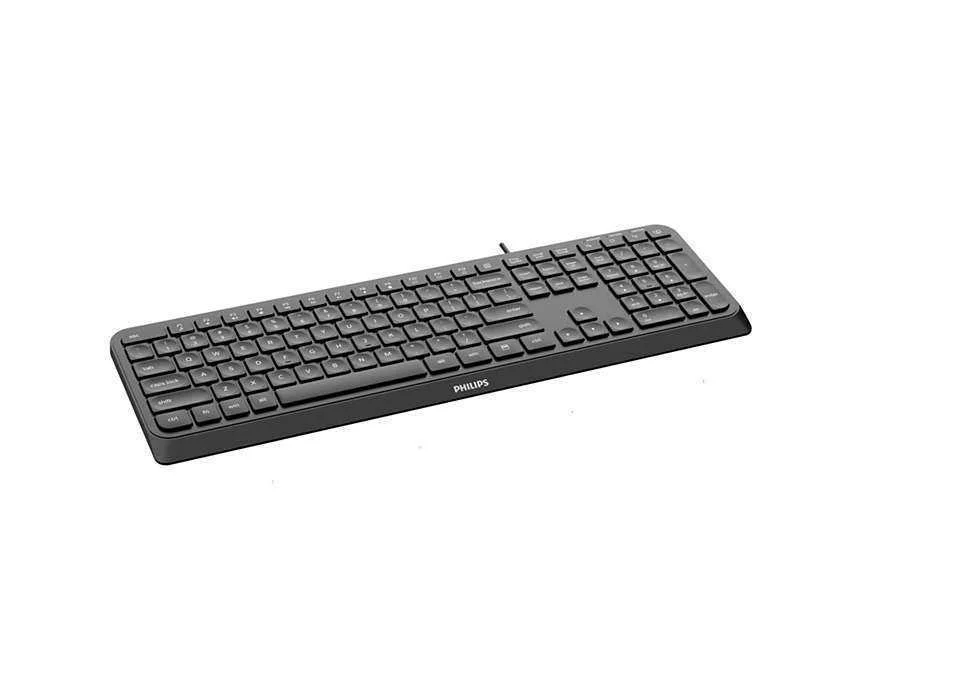 Philips Teclado Wired Usb Black Pt Spk6207b
