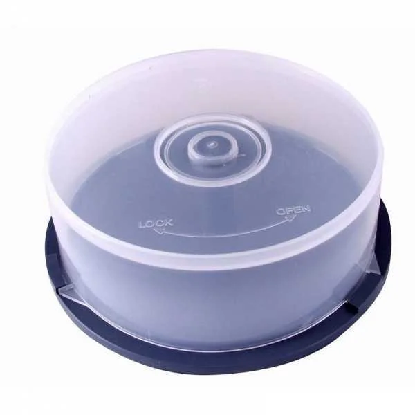 Caixa de bolo para 25 CD (embalado em sacos plást.