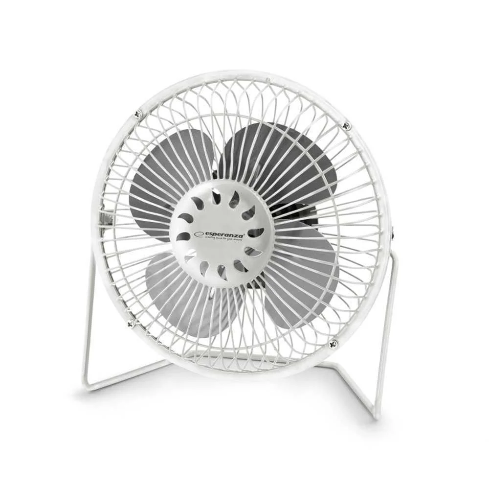Esperanza 6" Usb Fan Yugo White