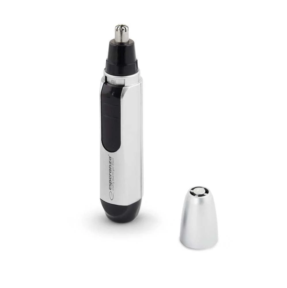 Esperanza Nose And Ear Hair Trimmer Spike Silver