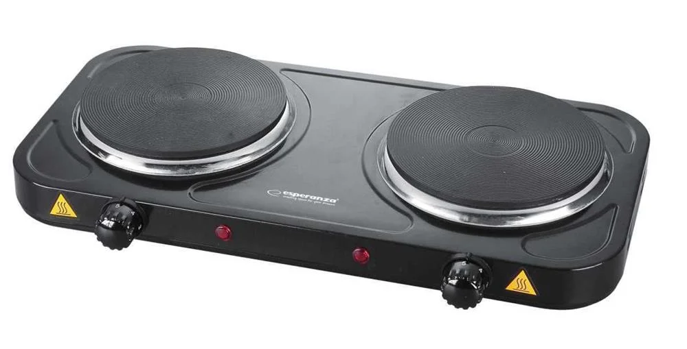 Esperanza Electric Hot Plate Cotopaxi Black