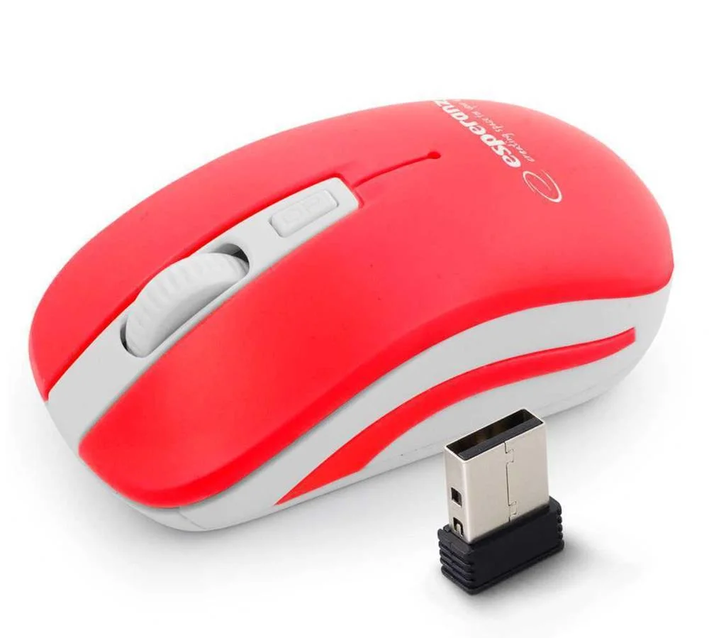 Esperanza sem fio 2,4 GHz mouse óptico 4d USB Ur.