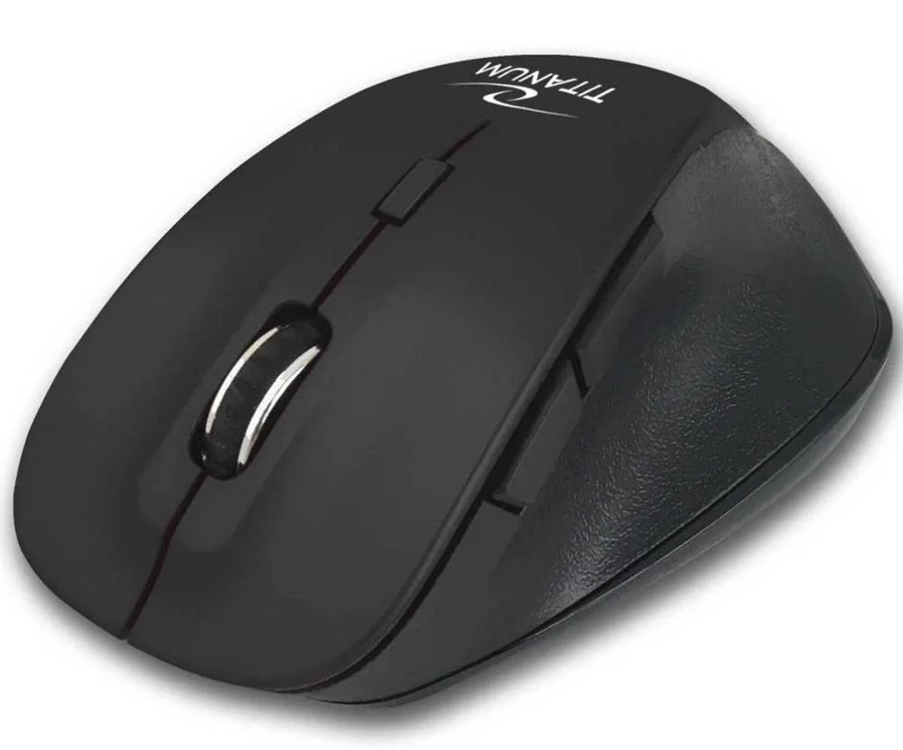 Titanum Wireless Bluetooth Optical Mouse 6d Fornax Black