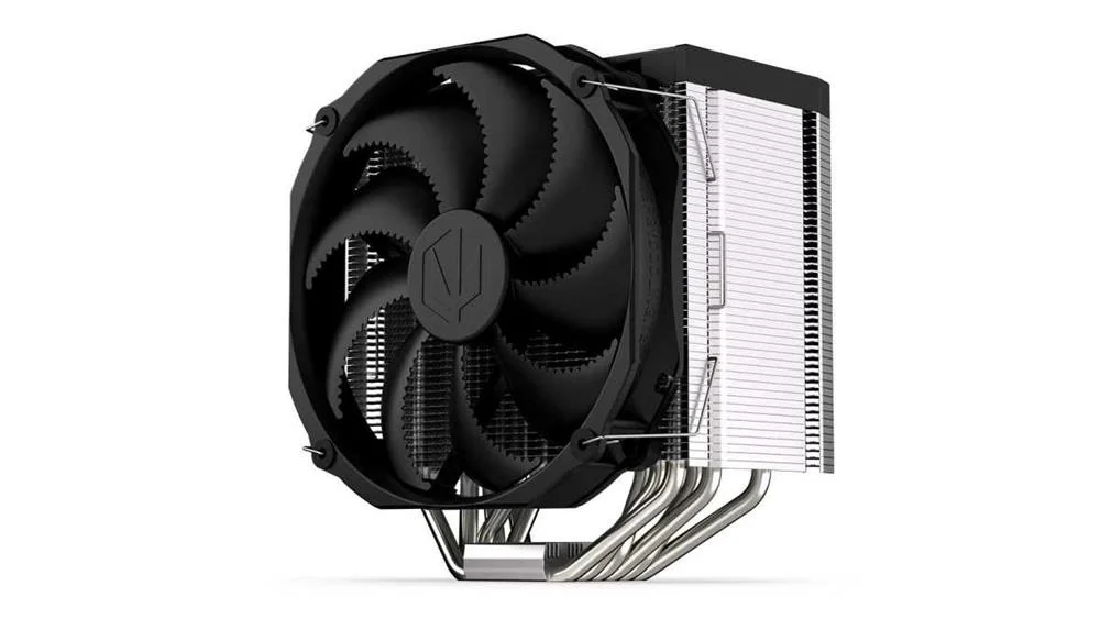 Endorfy Fortis 5 Processor Air Cooler 14 Cm Black  Grey  Steel
