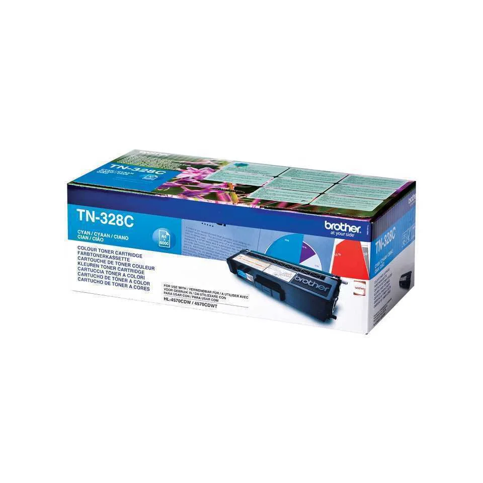 Toner Tn-328c Ciano P/Hl-4570cdw,9270cdn,9970cdw