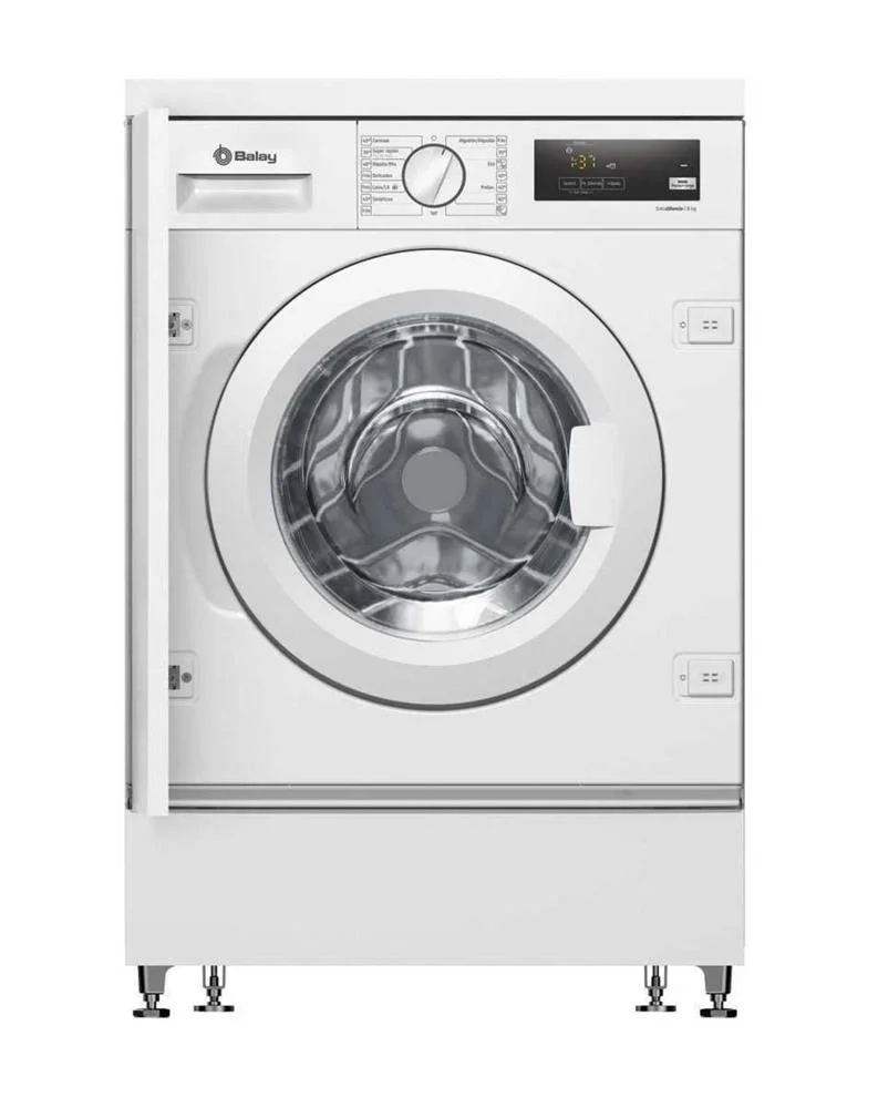 Máquina de Lavar Roupa de Encastrar 3ti987b 8kg 1400rpm Branco - Balay