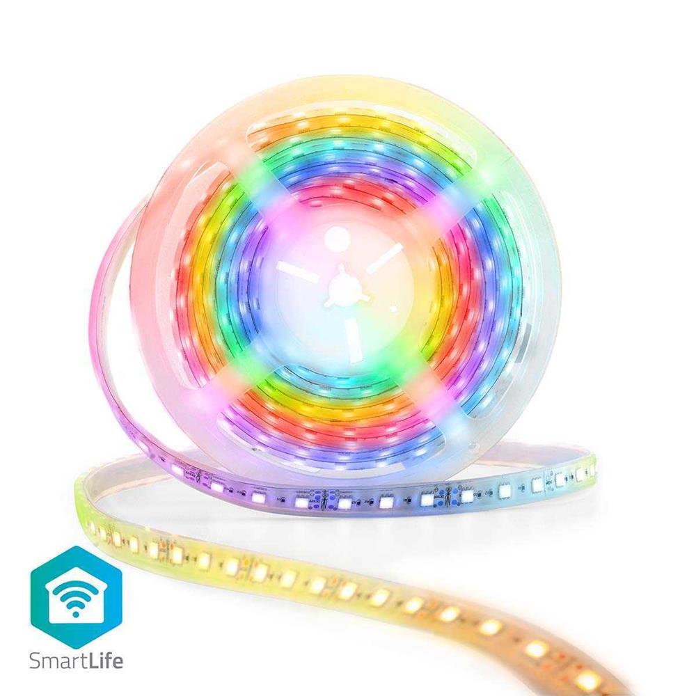 Tira LED Smartlife | Wi-Fi | Multicolor | SMD | 5.00 M | Ip65 | 2700 K | 960 Lm | Android / Ios