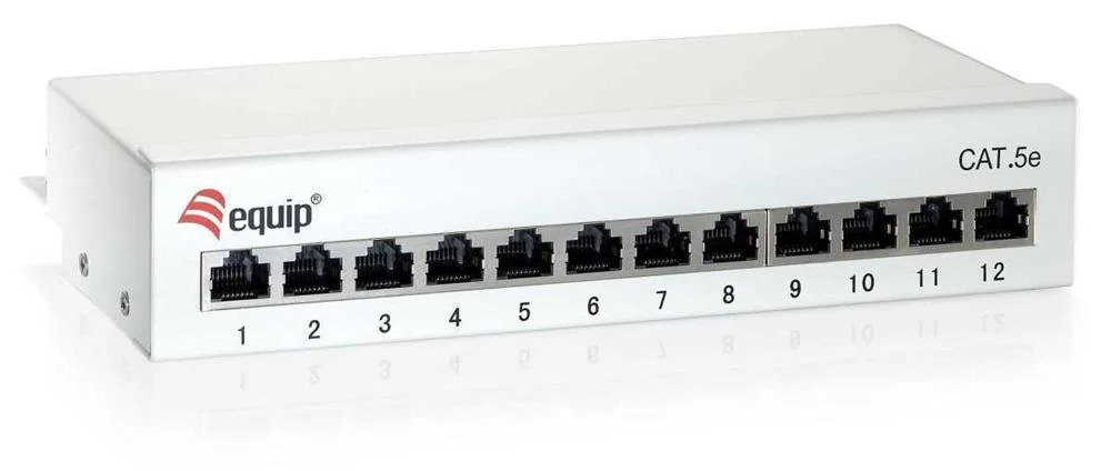 Equip Patchpanel 12x Rj45 Cat6  Desktop