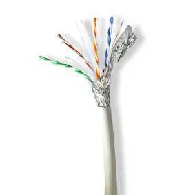 Bobina de Cable  Cat6a  Sólido  S/Ftp  Cobre  100.