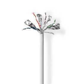 Bobina de Cable | Cat6a | Sólido | S/Ftp | Cobre | 100.0 M | para Interior | Redondo | Lszh | Gris |