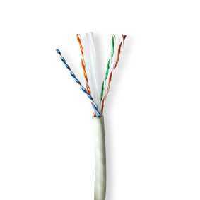 Bobina de Cable | Cat6a | Sólido | U/Utp | Cobre | 305.0 M | para Interior | Redondo | Lszh | Gris |