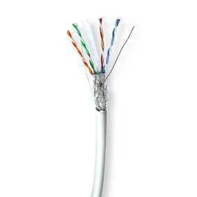 Bobina de Cable  Cat6  Sólido  S/Ftp  Solo Cobre .