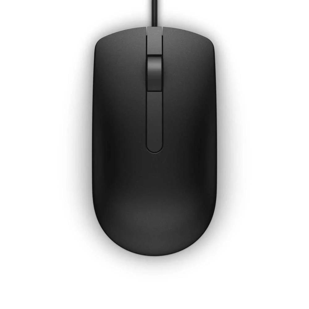Dell Ms116 Rato Ambidestro Usb Type-A Ótico 1000 .