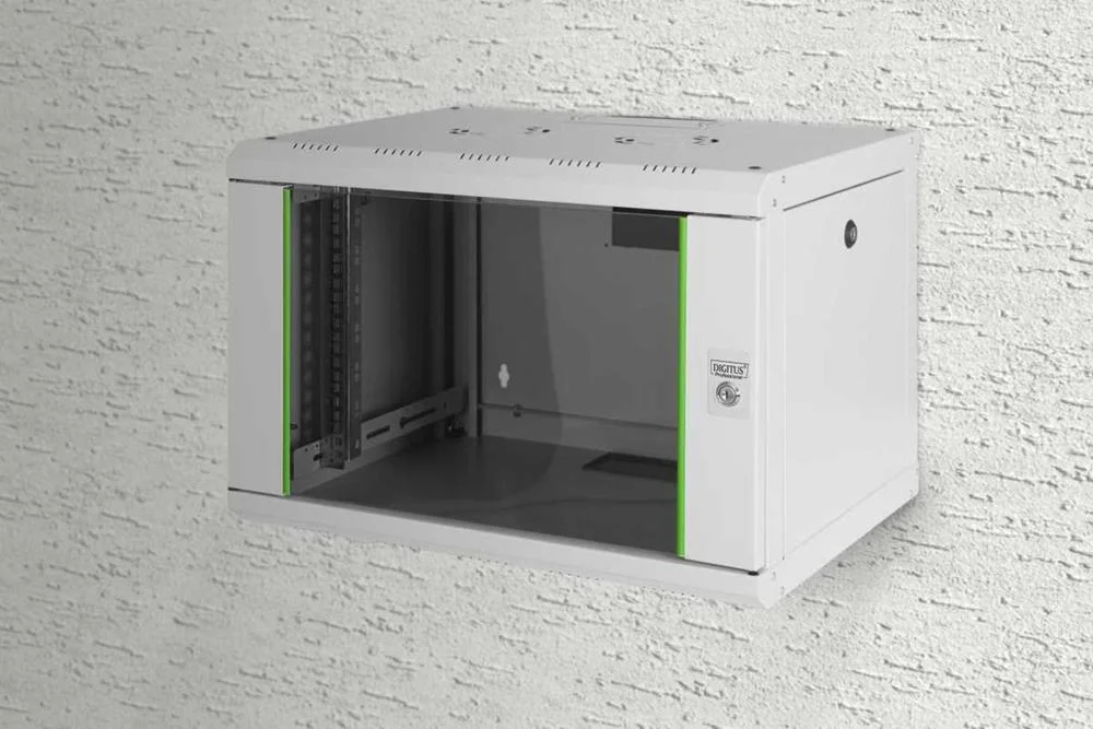 Caja Mural Digitus 7u 420x600x450 Color Gris