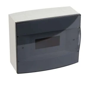 Quadro modular saliente com 1 fila de 8 modulos