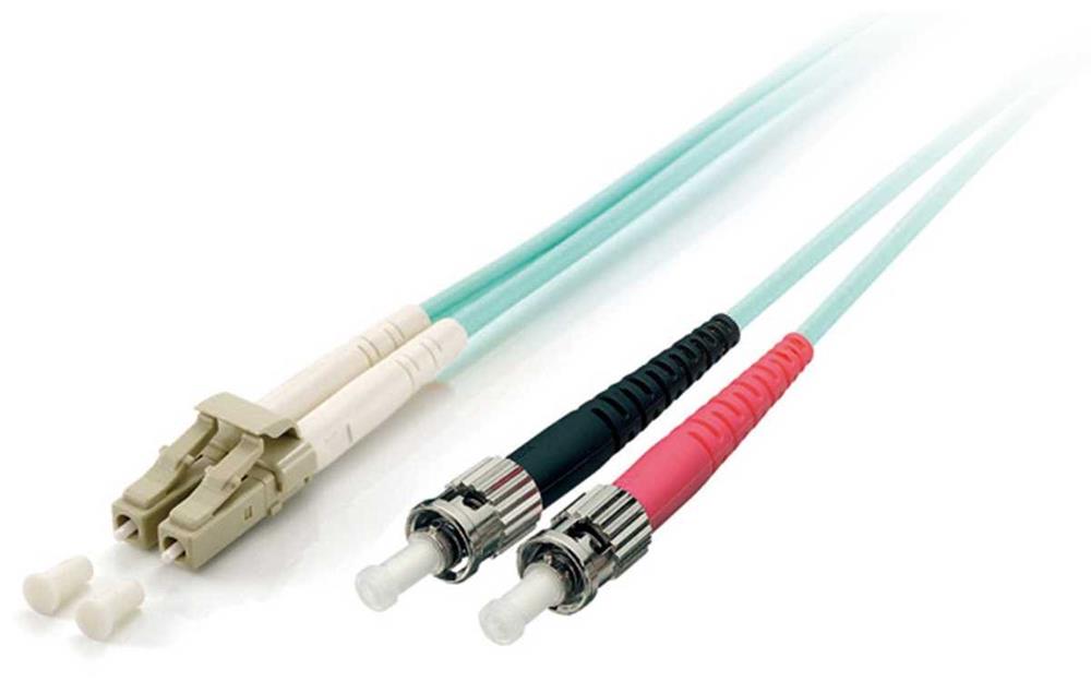 Equip Lwl Patchkabel Lc->st  3.00m Multimode Duplex Om3 Turq Polybeutel