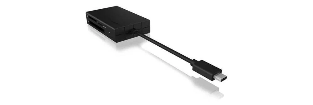 Leitor de Cartão Usb 3.0 Type-C Preto