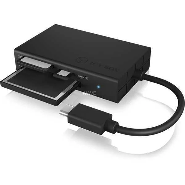 Leitor de Cartão Usb 3.0 Type-C Preto