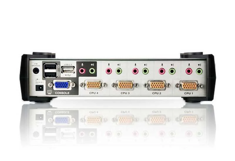 Aten Desktop Kvm 4-Port Usb - Ps/2 Vga Kvm Switch.