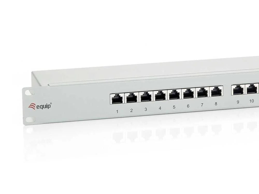 Patch Painel Equip Cat.6 16-Port 19 Inch 1u Light-.