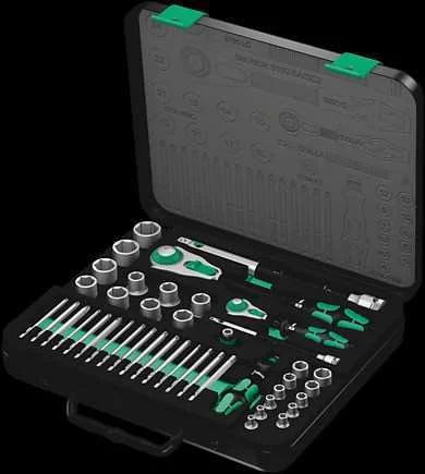 Conjunto de catraca WERA 8100 SA / SC 2 Zyklop