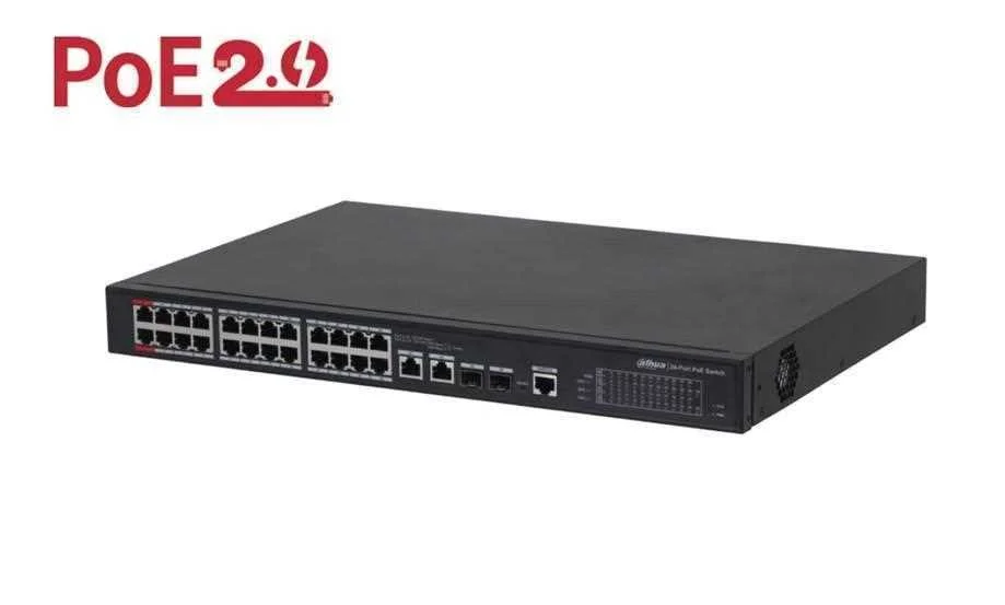 Switch|Dahua|Pfs4226-24et-360-V3|Desktop/Pedestal.