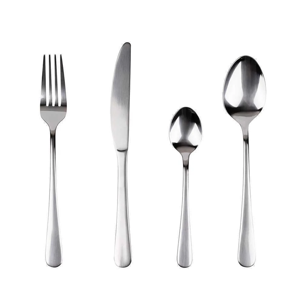 Kit 24 Unid. Faqueiro de Aço Inoxidavel Reciclado Brilho Natur Sg7765 San Ignacio