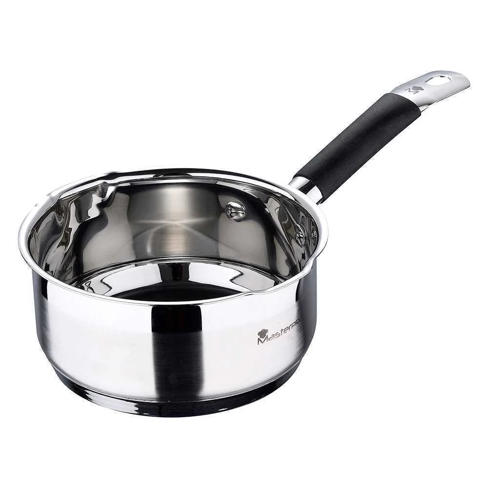 Caçarola 16x7,5cm 1,3l Inox Foodies Bgmp-1500-Bk.