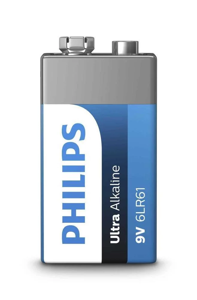 Philips Ultra Alkaline Pilha 6lr61e1b/10