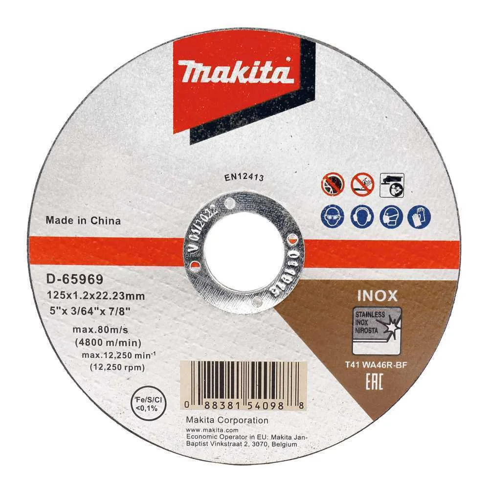 MAKITA D-65969-12 ACESSÓRIO DE REBARBADORA DISCO .